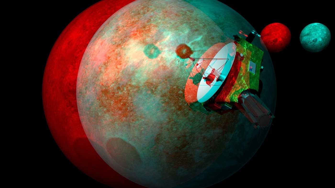 New Horizons, Pluto and Charon